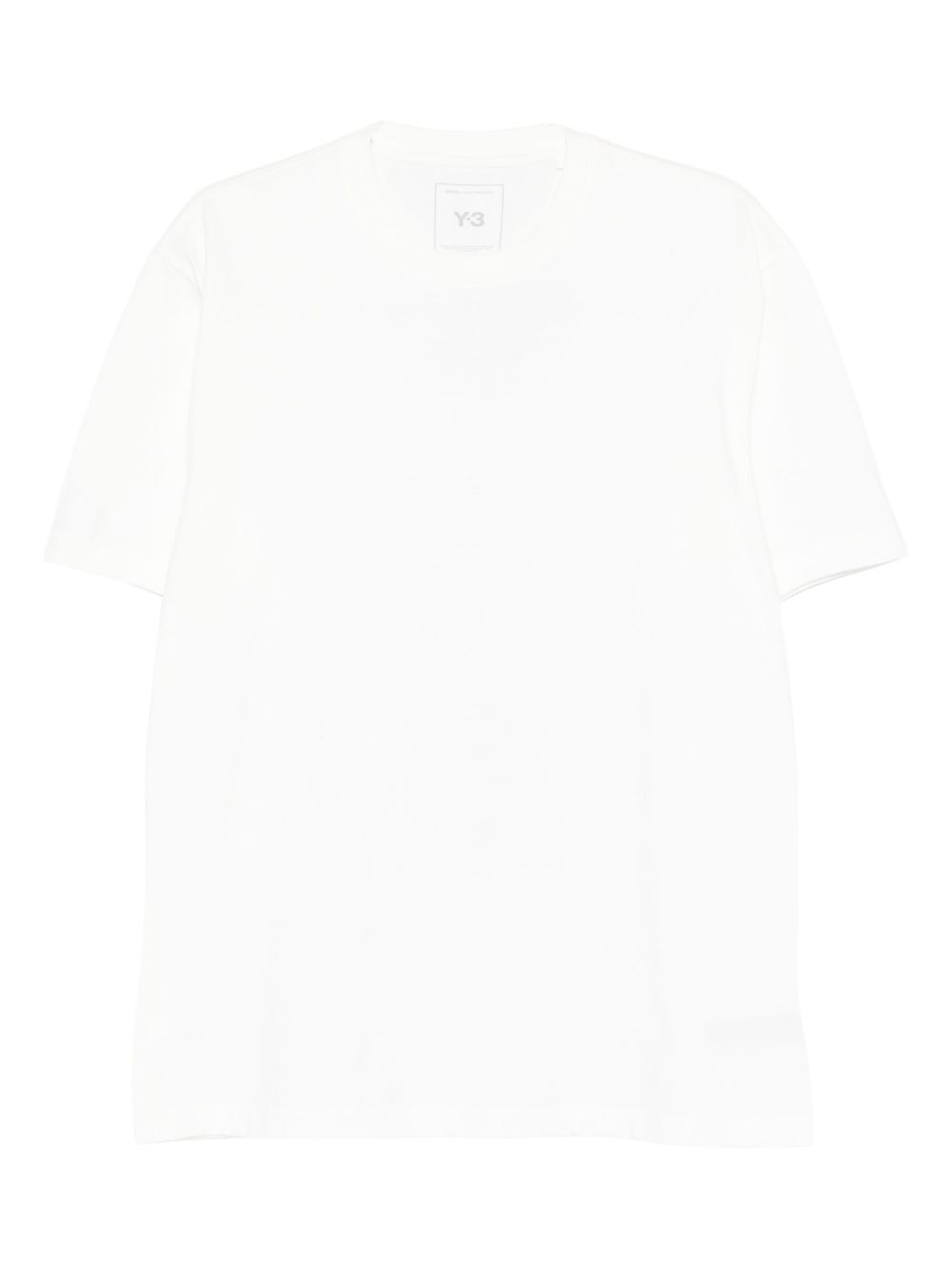 Y-3 Logo cotton t-shirt