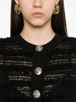 Balmain Sequin-embellished cardigan