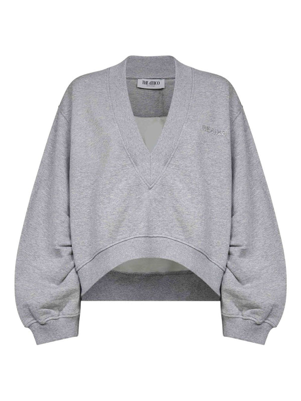 The Attico Sweaters Light Grey