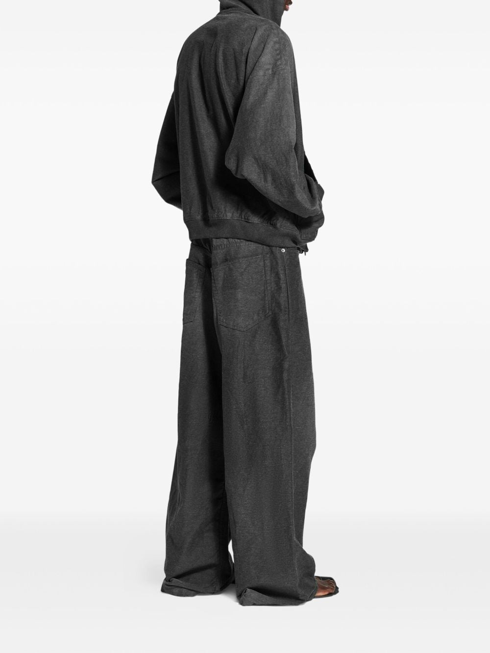 Balenciaga Embroidered-logo hoodie