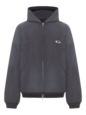 Balenciaga Embroidered-logo hoodie