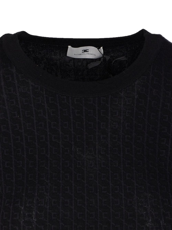 Elisabetta Franchi Sweaters Black