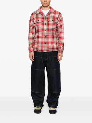 Emporio Armani Checked wool shirt