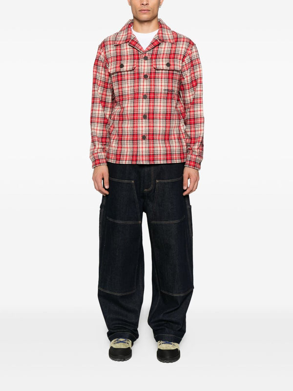 Emporio Armani Checked wool shirt