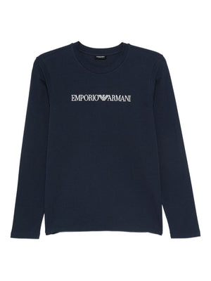 Emporio Armani Long-sleeved top with logo
