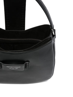 Emporio Armani braided-detail tote bag