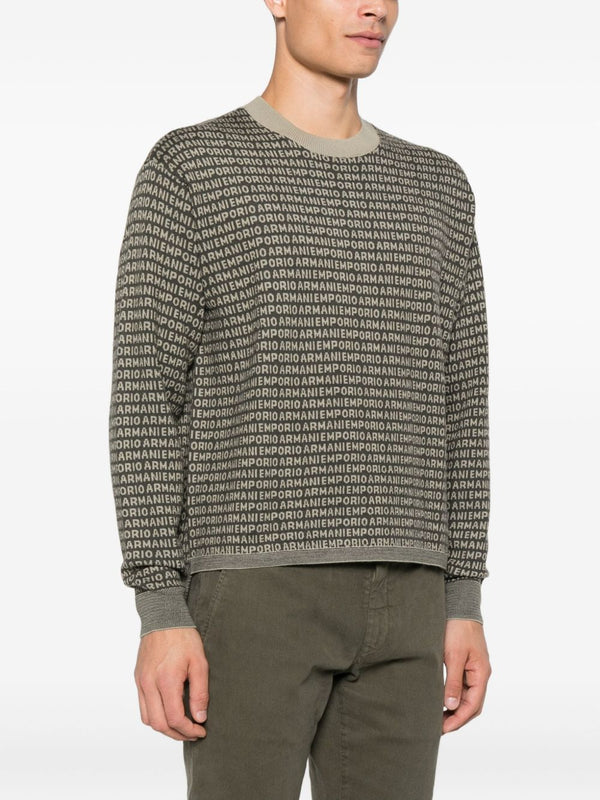 Emporio Armani Printed sweater