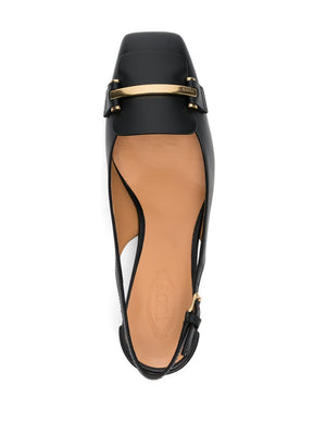 Tod's Leather Slingback Pump