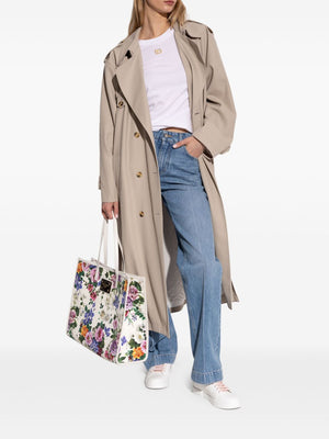 Dolce & Gabbana-Portofino Light Strobel sneakers in white and pink calf leather