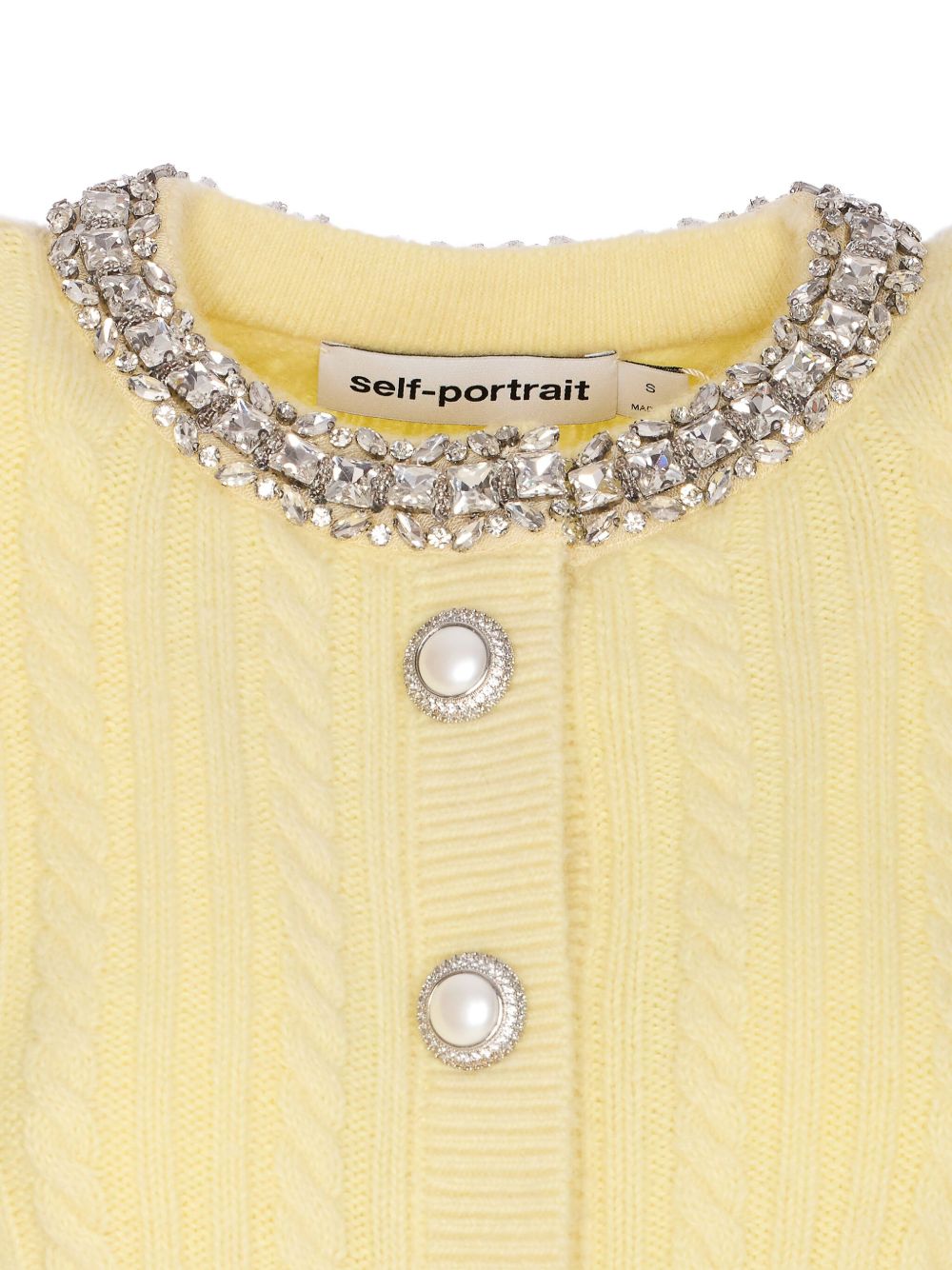 Self-Portrait Cardigan with buttons