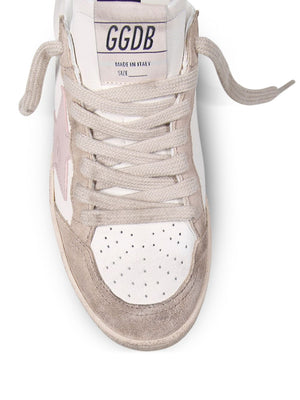 Golden Goose Ball Star suede-insert sneakers
