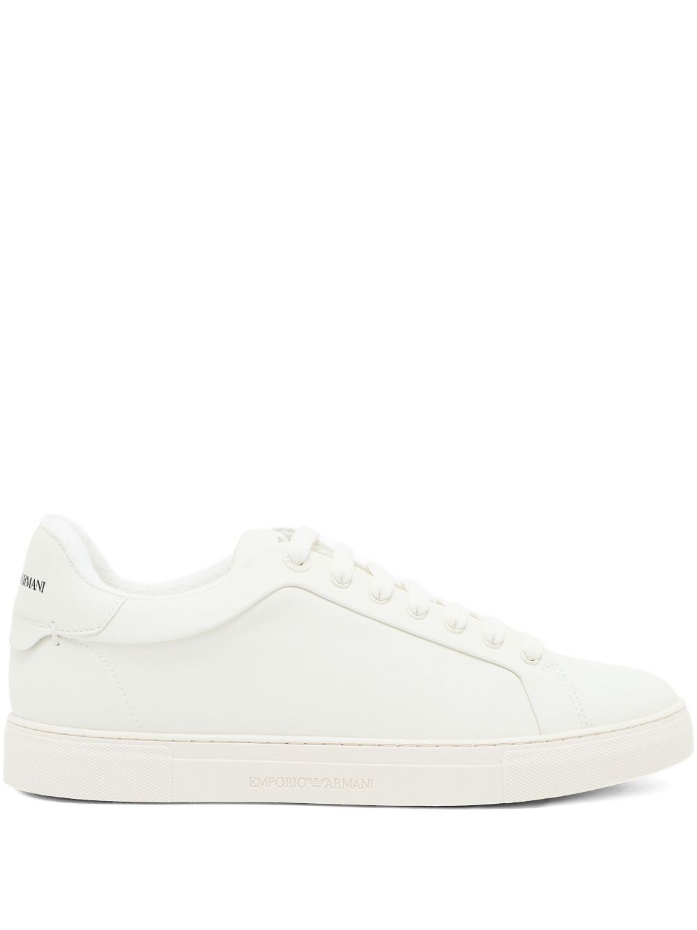EMPORIO ARMANI EXCLUSIVE Supple leather sneakers