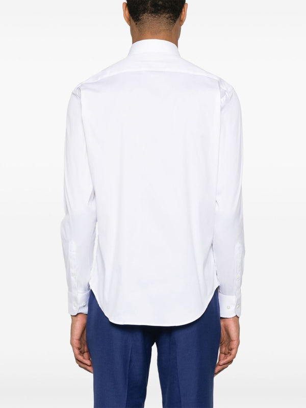 Emporio Armani Logo-embroidered shirt