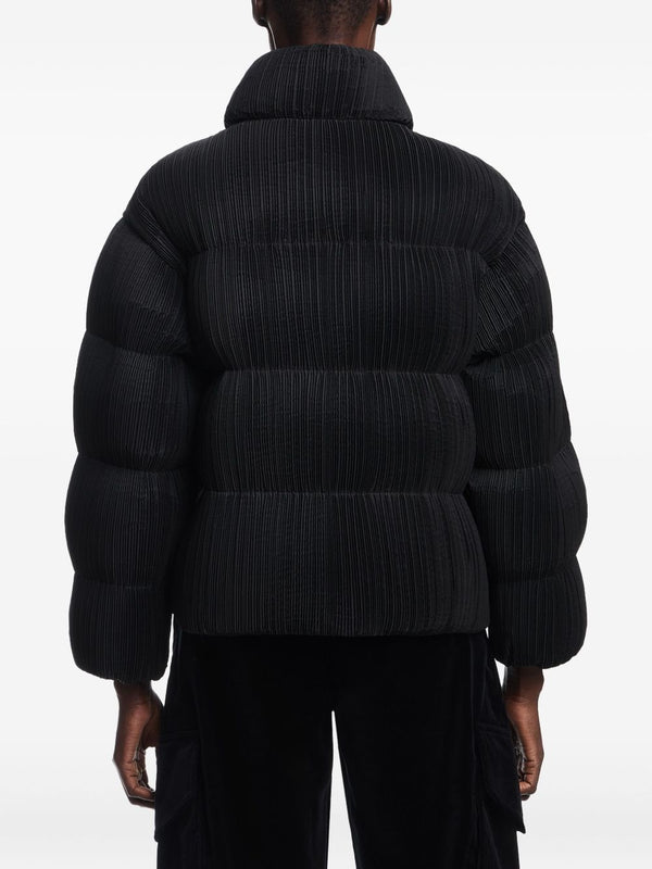 Emporio Armani Jacket in pleated techno fabric