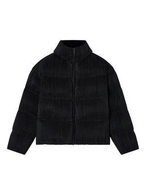 Emporio Armani Jacket in pleated techno fabric