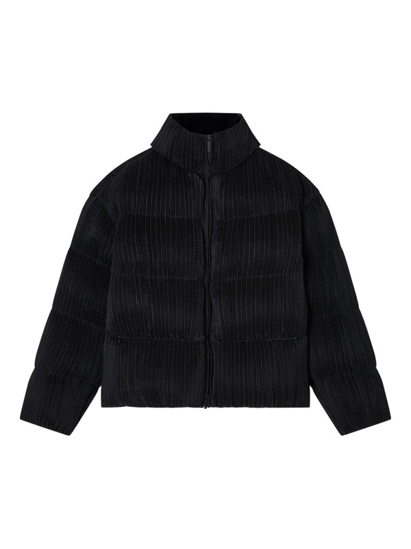 Emporio Armani Jacket in pleated techno fabric