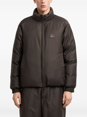 Emporio Armani Reversible high-neck padded jacket