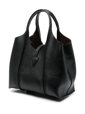 Tod's T Timeless Mini Leather Shopping Bag