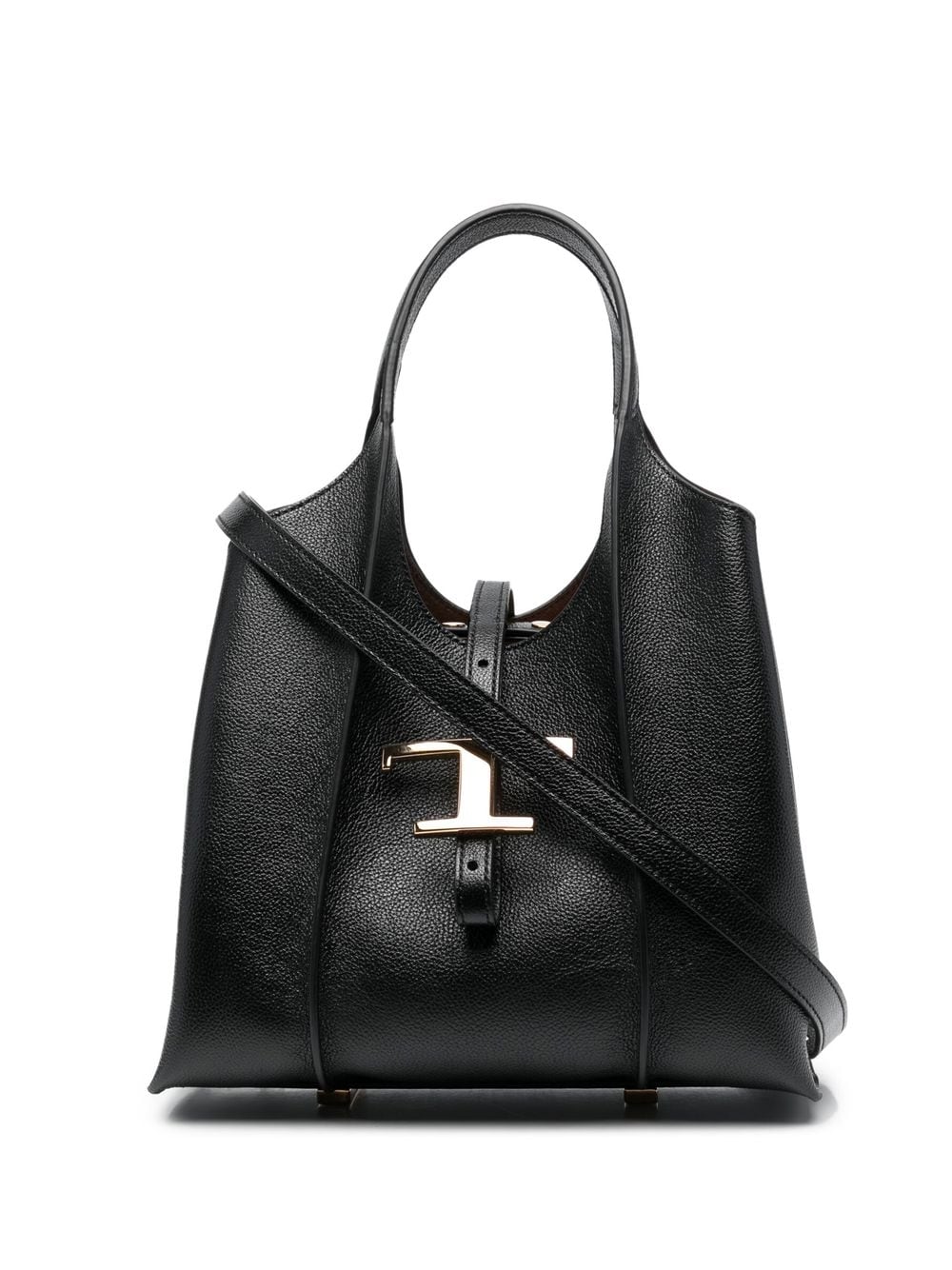Tod's T Timeless Mini Leather Shopping Bag