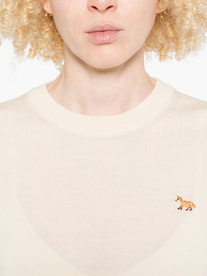 Maison Kitsuné Sweater with embroidery