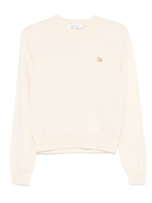 Maison Kitsuné Sweater with embroidery