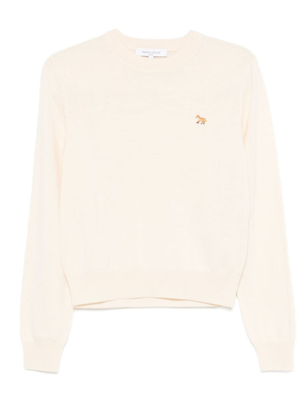 Maison Kitsuné Sweater with embroidery