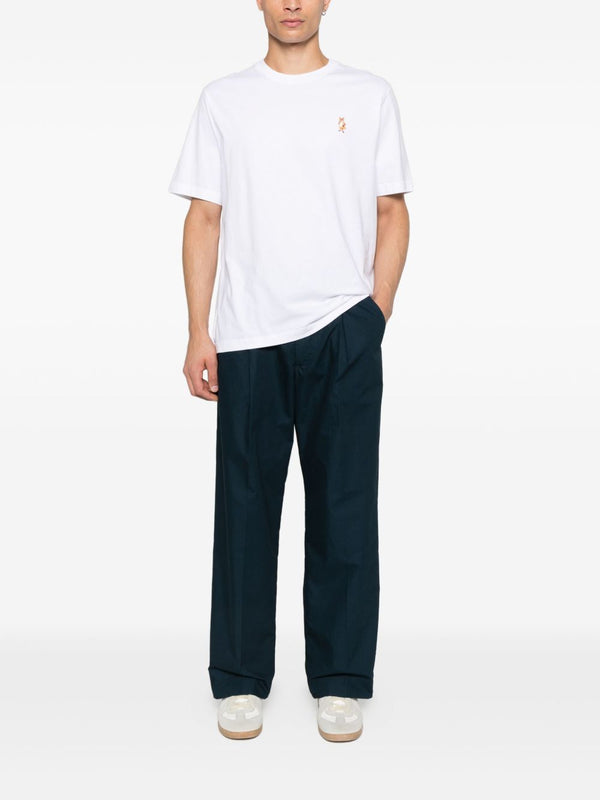 Maison Kitsuné Fox embroidered T-shirt