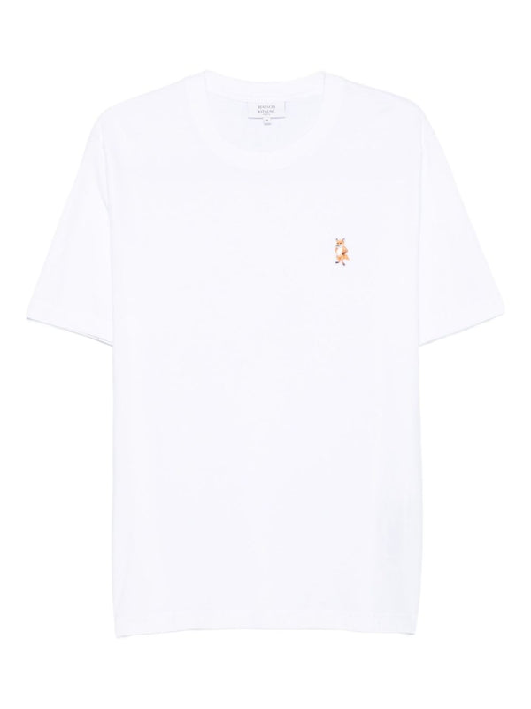 Maison Kitsuné Fox embroidered T-shirt