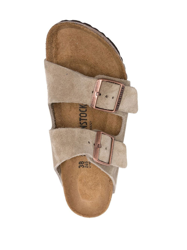 Birkenstock Arizona suede slip-on sandals