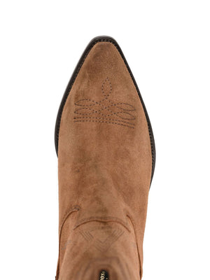 Golden Goose Boots Leather Brown