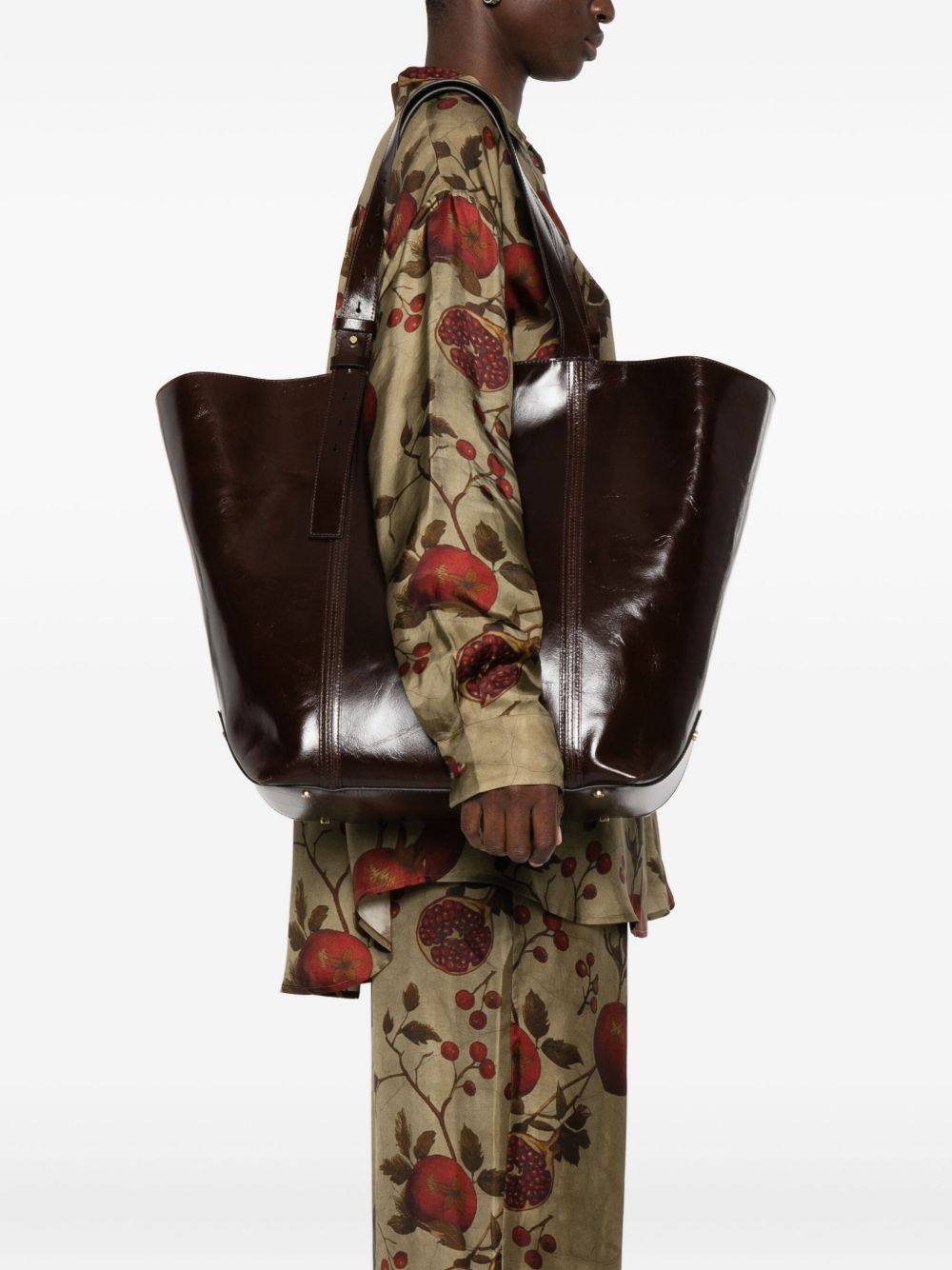 Golden Goose Leather tote bag