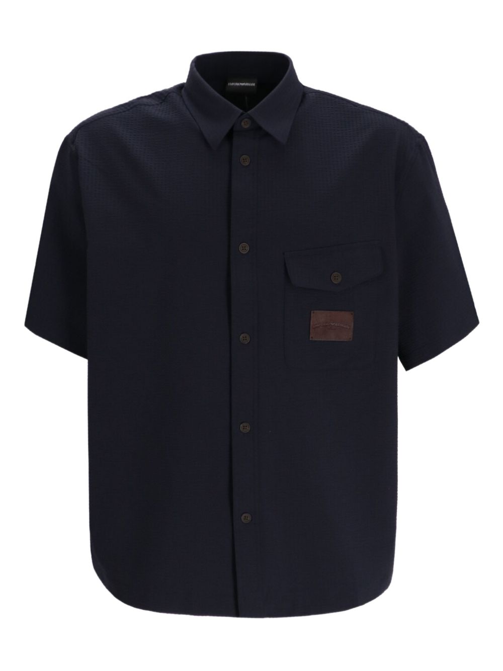 Emporio Armani Patch-pocket short-sleeve shirt
