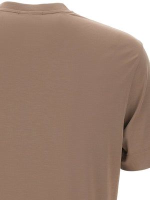 Emporio Armani Eagle-embroidered T-shirt