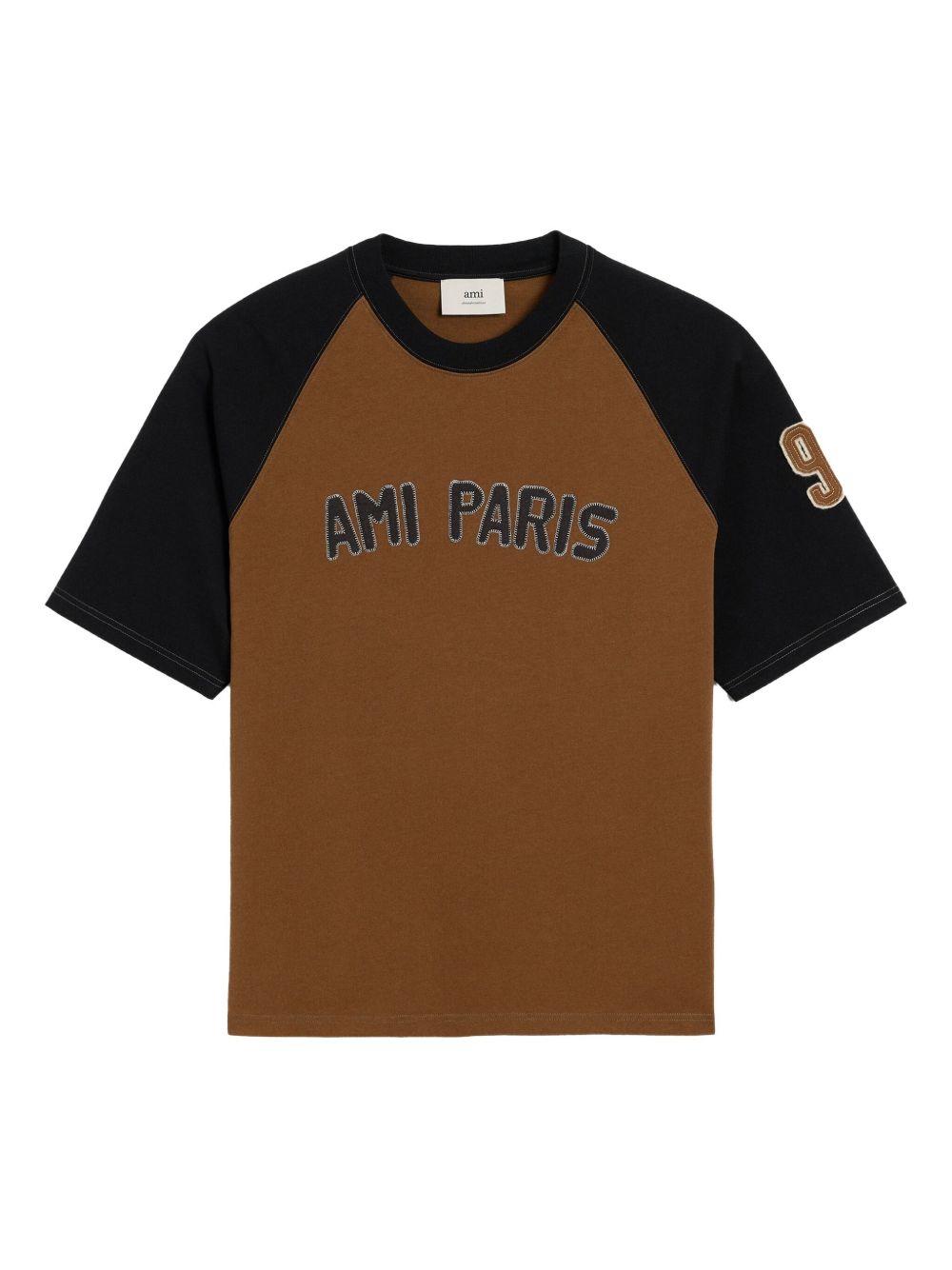 تيشيرتات وبولو من Ami Paris باللون البني
