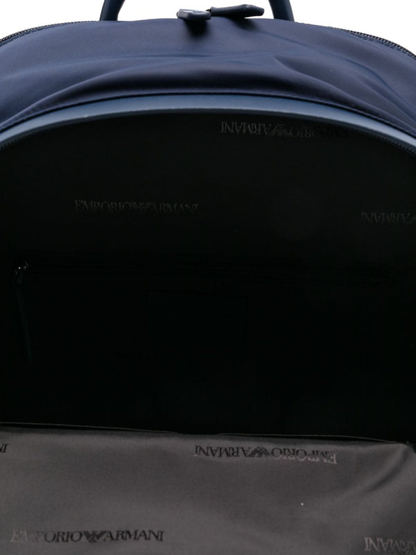 Emporio Armani Logo Nylon Backpack
