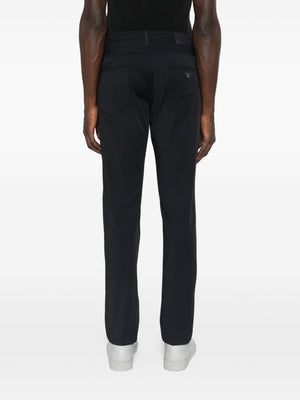 Emporio Armani Trousers with logo plaque