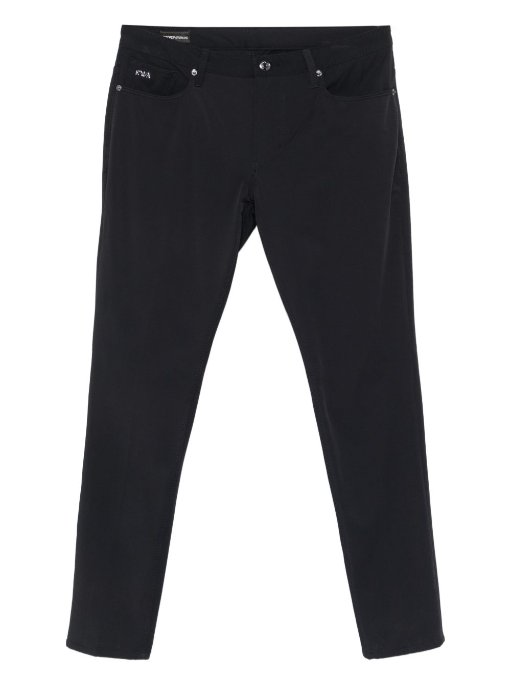 Emporio Armani Trousers with logo plaque