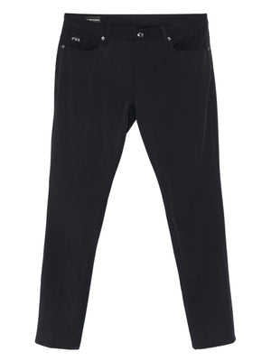 Emporio Armani Trousers with logo plaque