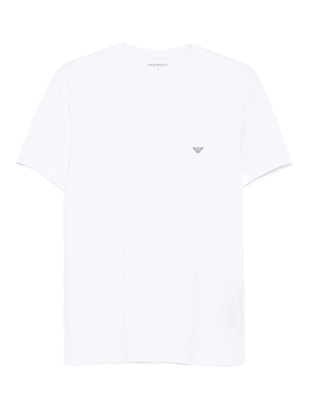 Emporio Armani Fitted loungewear t-shirt in soft modal