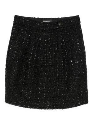 Emporio Armani Tweed sequin mini skirt