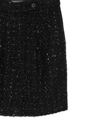 Emporio Armani Tweed sequin mini skirt