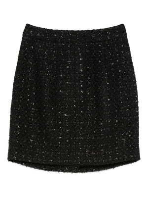 Emporio Armani Tweed sequin mini skirt
