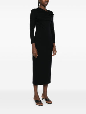 Emporio Armani Bow-detail dress