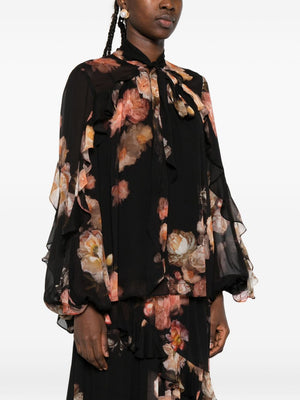 Zimmermann Hypnotic Printed Blouse