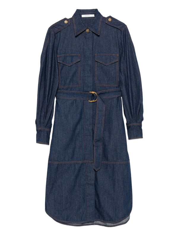 Zimmermann Belted denim shirt dress
