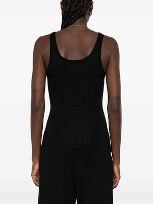 Elisabetta Franchi Top Black