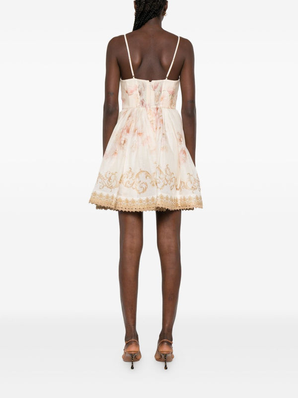 Zimmermann Hypnotic trimmed mini dress