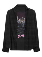 Balenciaga Layered cotton shirt