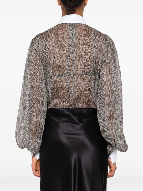 Elisabetta Franchi Top Black