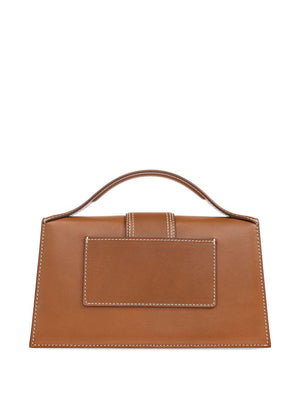 JACQUEMUS The Big Bambino top-handle leather bag